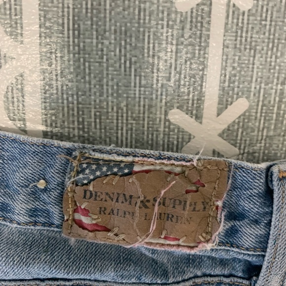 Vintage Ralph Lauren Denim & Supply cut off Jean Shorts - Picture 2 of 5